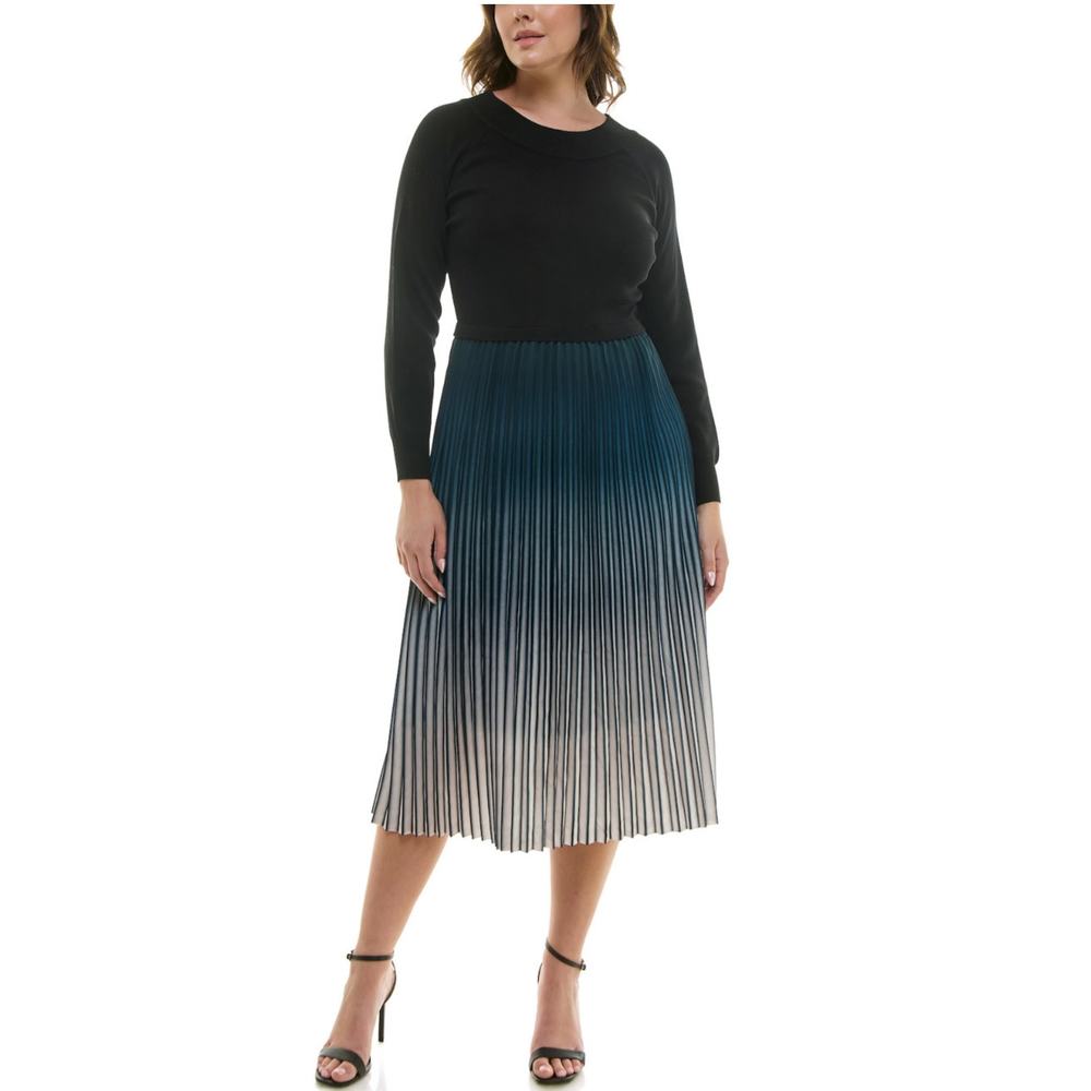 Women's Nanette Lepore Mixed Media Chiffon Sweater Dress
Nanette Lepore